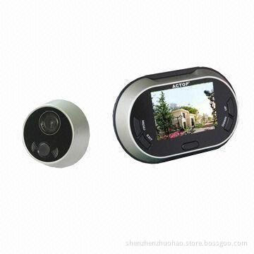 Digital Door Viewer with Take 100pcs Photo, 12 to 30mm Peephole Barrel Diameter